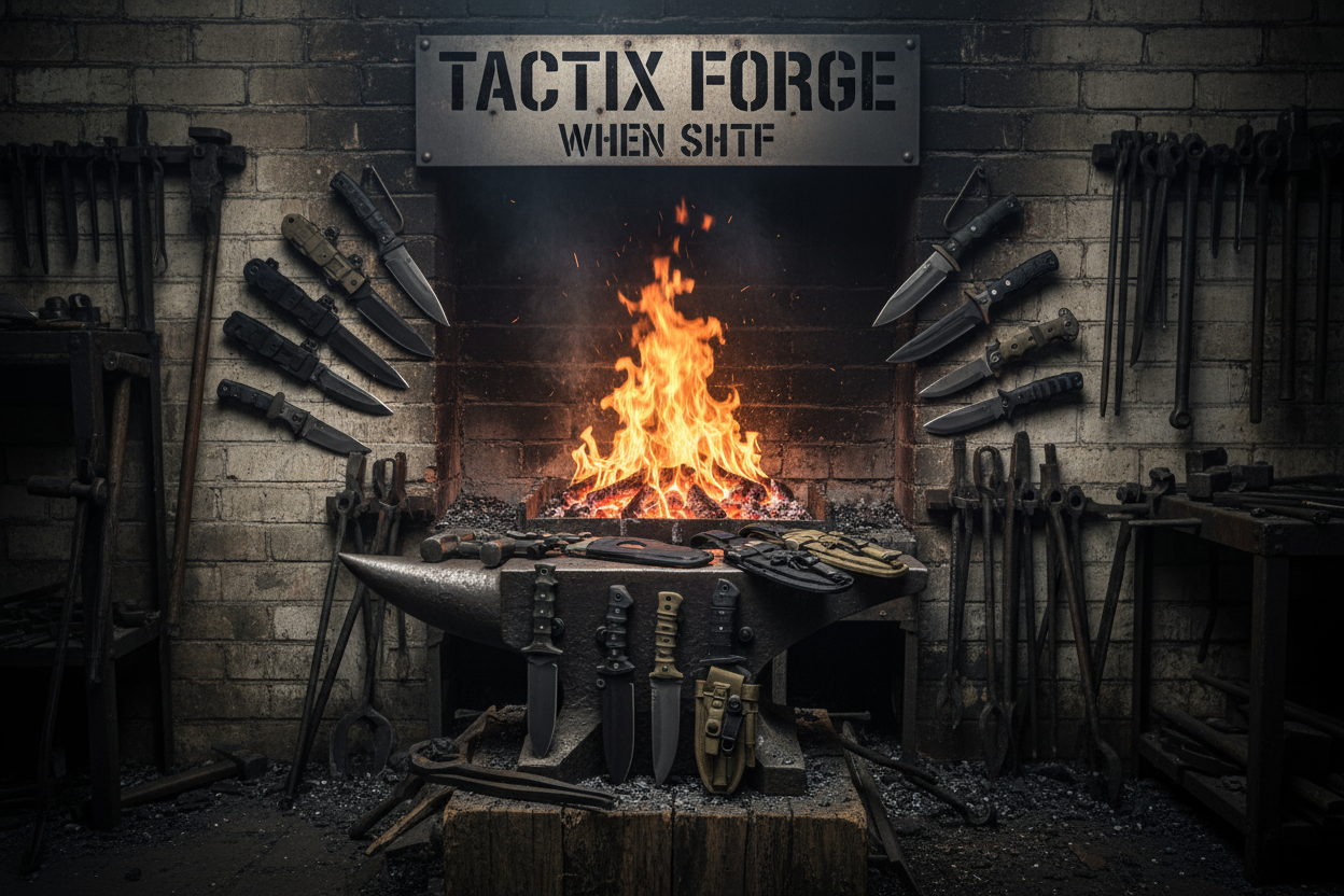 I like it. Can you add some knives.